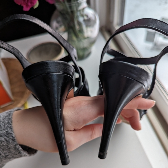 Cole Haan x Nike Air Collaboration Horsebit Slingback Leather Heel - Picture 12 of 12